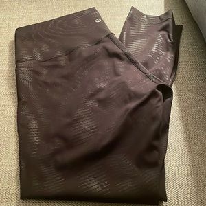 Lululemon Size 14 Black Leggings